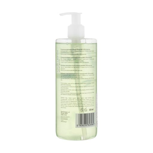 Восстанавливающий шампунь для волос Lecher Hair Letox Shampoo с керамидами и экстрактом бамбука, 500 мл
