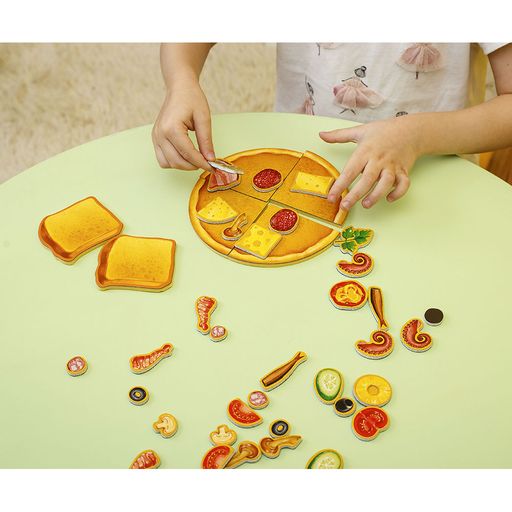 Магнітна гра Vladi Toys Піца, українською мовою, від 3 років, 47 деталей (VT3004-02)