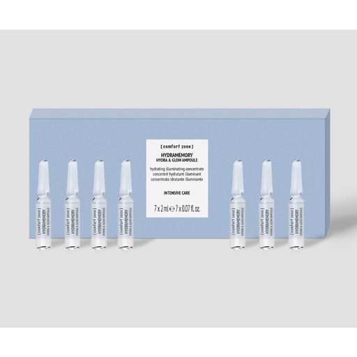 Ампулы для лица Comfort Zone Hydramemory Hydra & Glow Ampoule Увлажнение и сияние, 7*2 мл