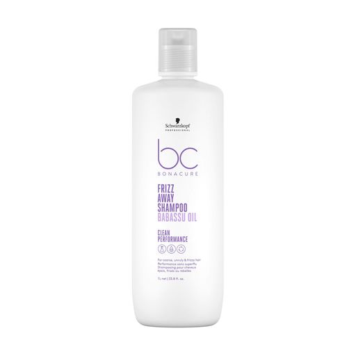 Шампунь Schwarzkopf Professional BC Bonacure Frizz Away Shampoo для жорсткого, неслухняного і кучерявого волосся