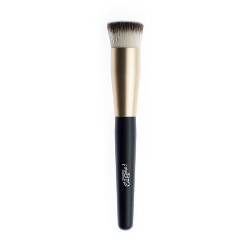 Кисть для тональной основы PuroBio Cosmetics Brush No 03, синтетический ворс, 1 шт