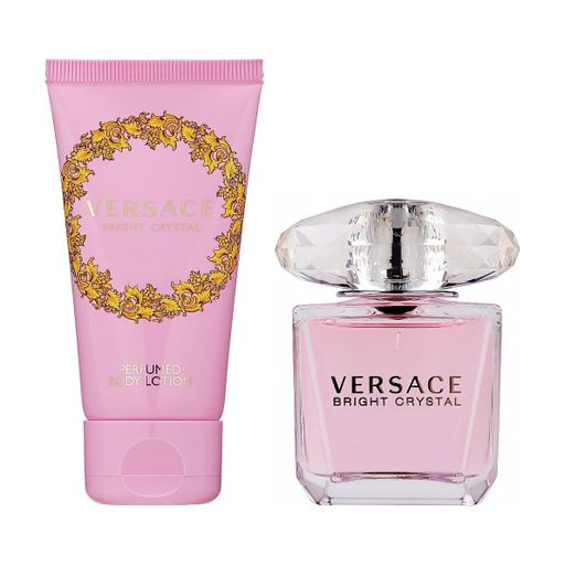 Парфумований набір жіночий Versace Bright Crystal Set (туалетна вода, 30 мл + лосьйон для тіла, 50 мл)