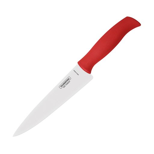 Нож TRAMONTINA Soft Plus Chef Red, 178 мм (23664/177)