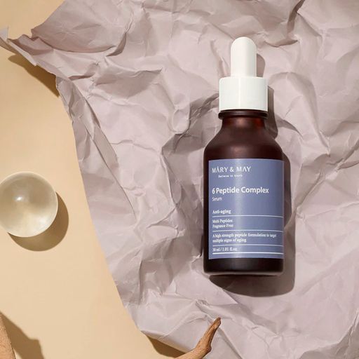 Сироватка для обличчя Mary & May 6 Peptide Complex Serum з пептидним комплексом, 30 мл