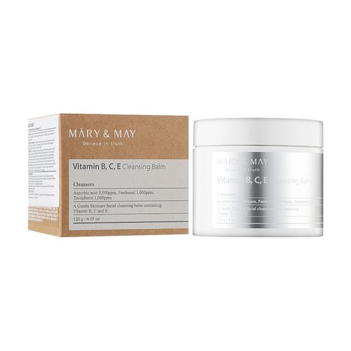 Уцінка! Очищувальний бальзам для обличчя Mary & May Vitamine B,C,E Cleansing Balm, 120 г