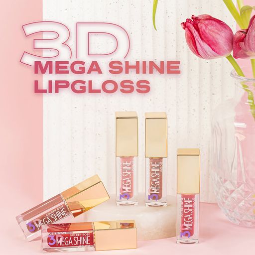 Уценка! Блеск для губ Golden Rose 3D Mega Shine Lip Gloss 116, 5.2 мл