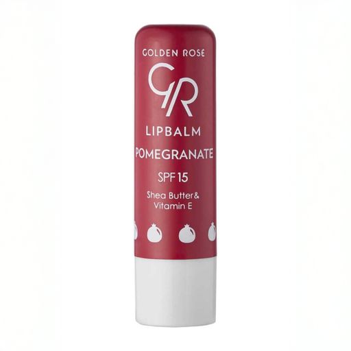 Бальзам для губ Golden Rose Lip Balm Pomegranate SPF15 Гранат, 4.6 г