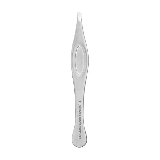 Пинцет для бровей Staleks PRO Beauty & Care 20 Type 4 узкие скошенные кромки (TBC-20/4)