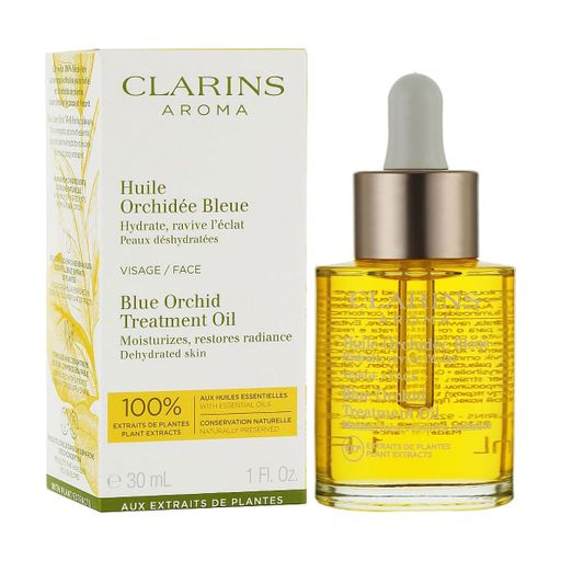 Олія для обличчя Clarins Aroma Blue Orchid Treatment Oil, 30 мл