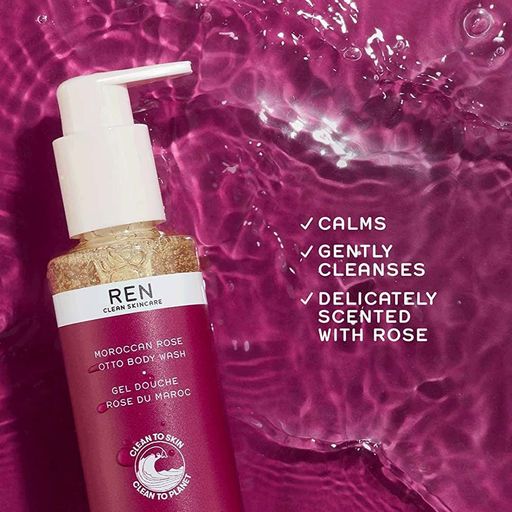 Уцінка! Гель для душу REN Clean Skincare Moroccan Rose Otto Body Wash, 200 мл