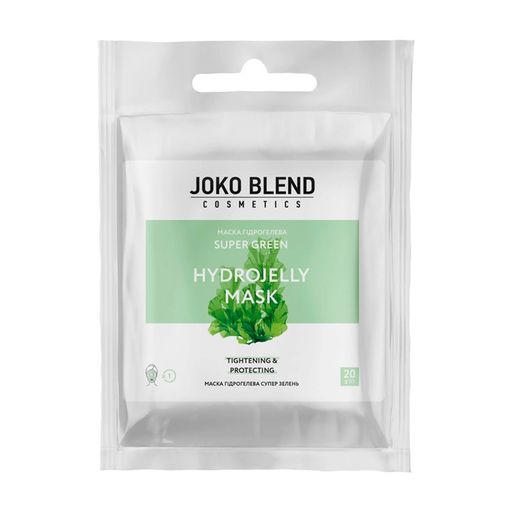 Гідрогелева маска для обличчя Joko Blend Super Green Hydrojelly Mask