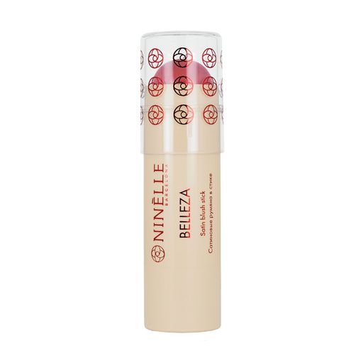 Сатиновые румяна-стик для лица Ninelle Belleza Satin Blush Stick, 6 г