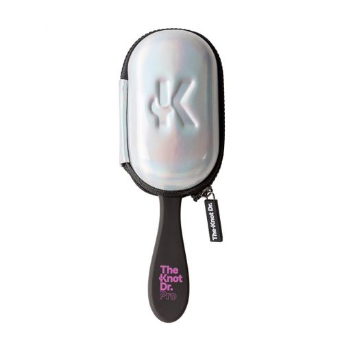Расческа для волос The Knot Dr. The Pro Fuchsia With Holographic Headcase  с чехлом, розовый