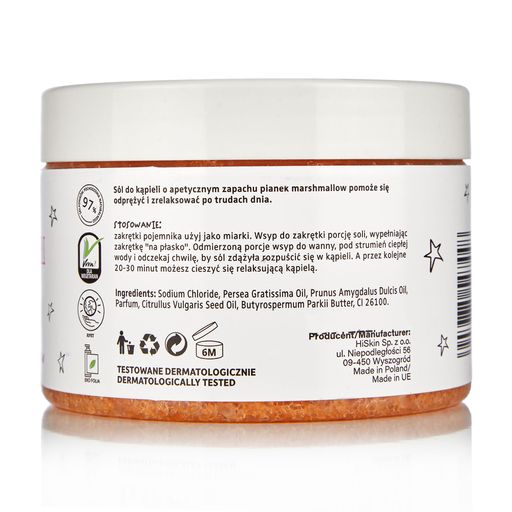 Соль для ванны HiSkin Crazy Body Marshmallow, 300 г