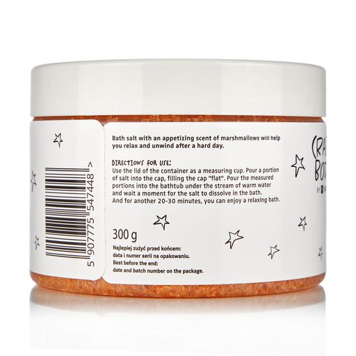Соль для ванны HiSkin Crazy Body Marshmallow, 300 г