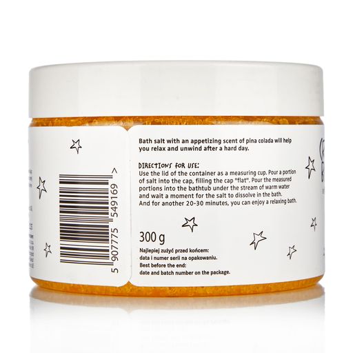 Соль для ванны HiSkin Crazy Body Pina Colada, 300 г