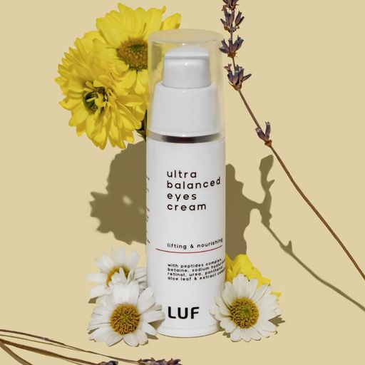 Крем для кожи вокруг глаз Luff Ultra Balanced Eyes Cream Ультра баланс, с пептидами и гиалуроновой кислотой, 30 мл