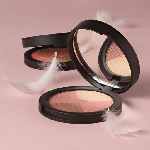Палетка для макияжа лица Aden Face Sunlight Trio, 15 г