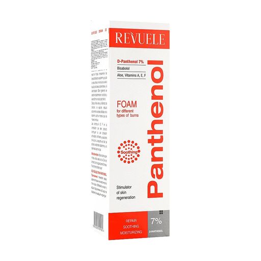 Піна для оброблення шкіри Revuele Panthenol Foam For Different Burns Types при різних типах опіків, з пантенолом, 150 мл