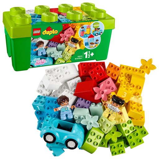 Конструктор LEGO Duplo Classic Коробка с кубиками, 65 деталей, от 1.5 лет (10913)