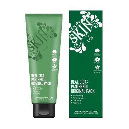 Уцінка! Заспокійлива маска для обличчя Fortheskin Real Cica Panthenol Original Pack, 120 мл