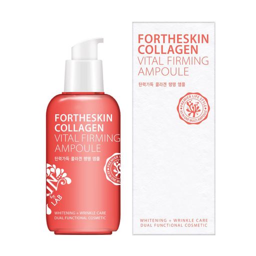 Укрепляющая ампульная сыворотка для лица Fortheskin Collagen Vital Firming Ampoule с коллагеном, 100 мл