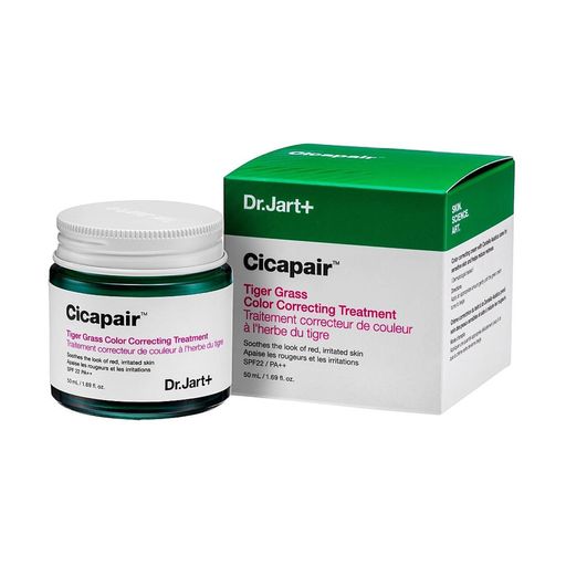 Засіб для корекції кольору шкіри Dr. Jart+ Cicapair Tiger Grass Color Correcting Treatment SPF 22