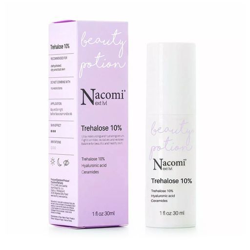 Зволожувальна сироватка для обличчя Nacomi Next Level Trehalose 10% з трегалозою, 30 мл