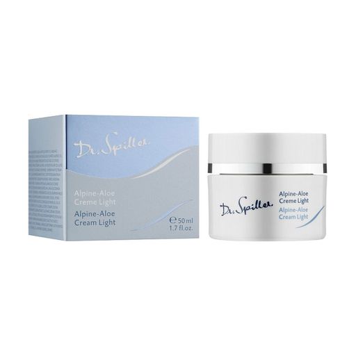 Легкий крем для обличчя Dr. Spiller Alpine-Aloe Cream Light з екстрактом альпійського алое