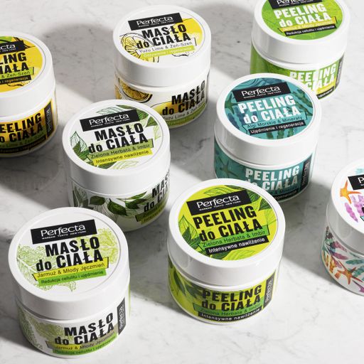 Скраб для тіла Perfecta Body Scrub Кале та молодий ячмінь, 225 г