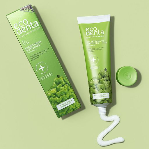Відбілювальна зубна паста Ecodenta Whitening Toothpaste з бергамотом, 100 мл
