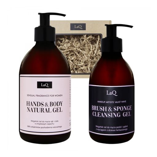 Набор LaQ Soap Set (гель для мытья рук и тела, 500 мл + мыло для ...