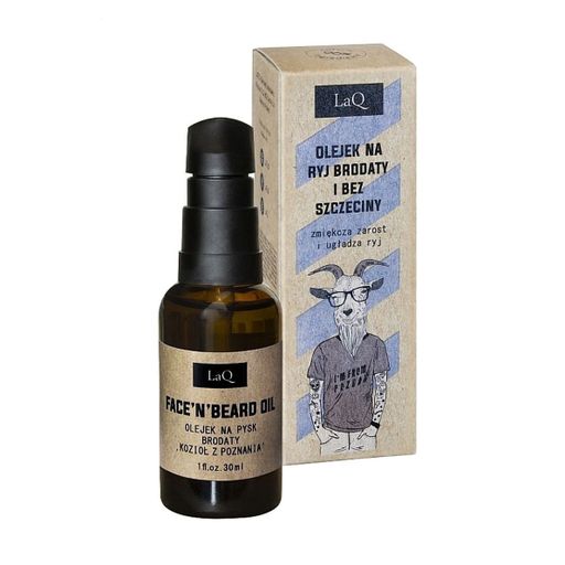 Масло для бороды LaQ Face'n'Beard Oil Goat, 30 мл