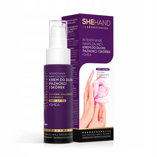 Интенсивный увлажняющий крем для рук, ногтей и кутикулы SheHand Cream, 50 мл