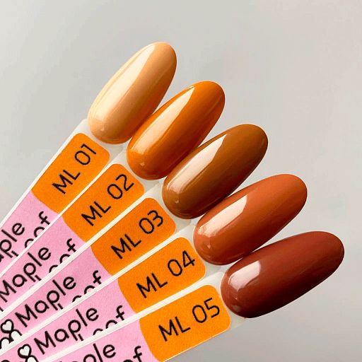 Гель-лак для ногтей Toki Toki Maple Leaf Gel Polish, 5 мл