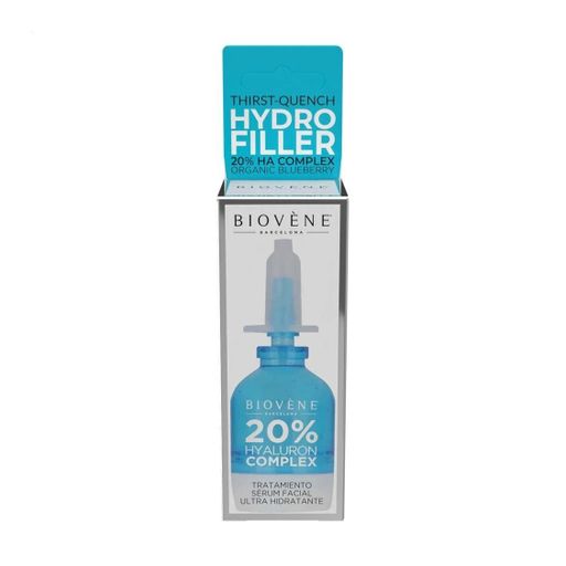 Сыворотка для лица Biovene Hydro Filler Thirst Quench 20% HA+ Organic Blueberry Facial Serum Treatment, 10 мл