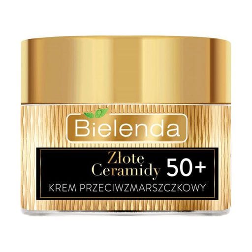 Регенерувальний ліфтинг-крем для обличчя Bielenda Golden Ceramides Cream день/ніч 50+, 50 мл