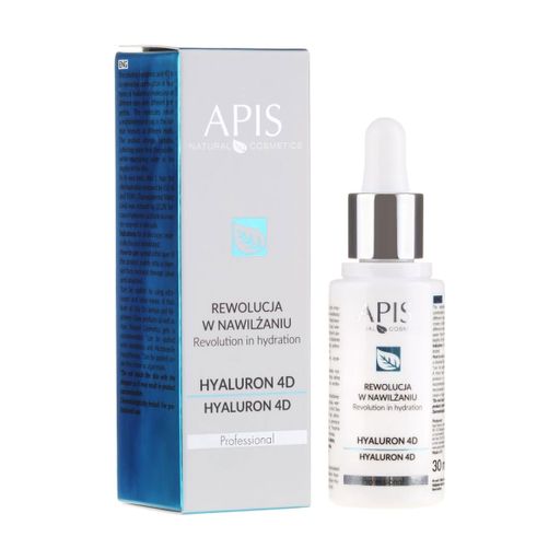 Гиалуроновая кислота для лица Apis Natural Cosmetics Professional 4D Hyaluron, 30 мл
