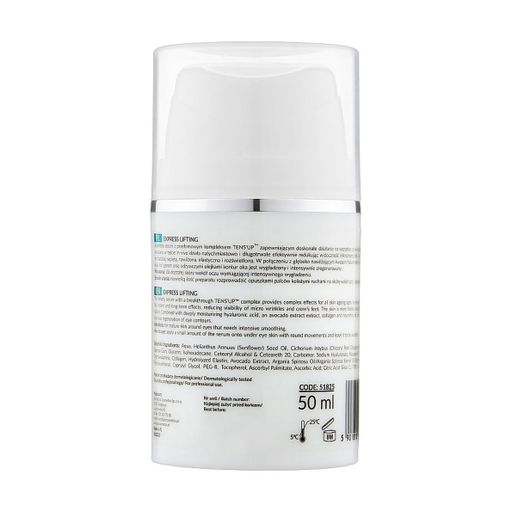 Сироватка для шкіри навколо очей Apis Natural Cosmetics Professional Express Lifting Brightening Filling Wrinkle Serum With Tens Up, 50 мл