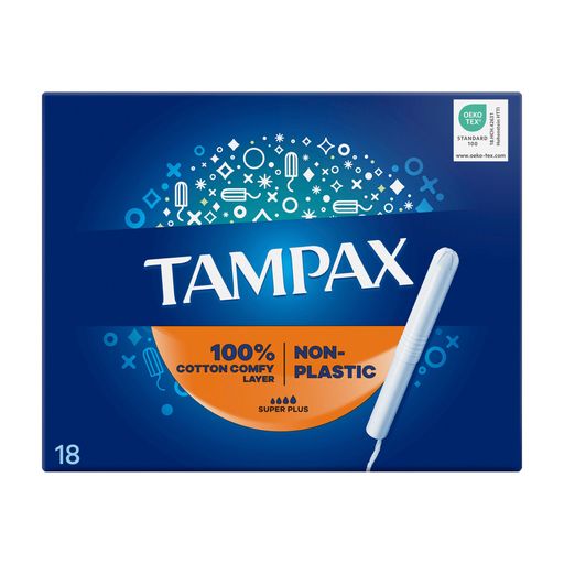 Тампоны Tampax Compak Super Plus с апликатором, 18 шт - купить на