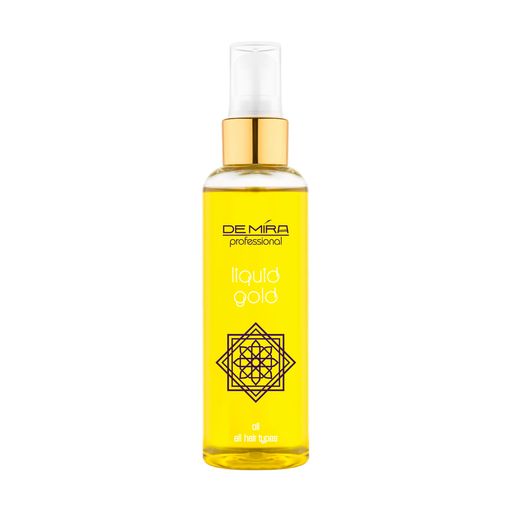 Интенсивное питательное масло для волос DeMira Professional Liquid Gold Hair Oil, 100 мл