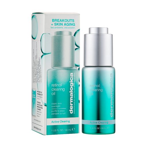 Активное очищающее масло для лица Dermalogica Active Clearing Retinol Clearing Oil с ретинолом, 30 мл