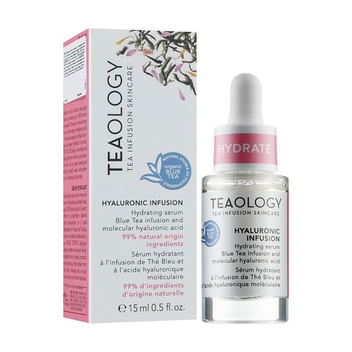 Увлажняющая сыворотка для лица Teaology Hyaluronic Infusion Hydrating Serum с гиалуроновой кислотой, 15 мл
