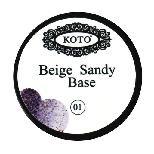 Базовое покрытие для гель-лака KOTO Beige Sandy Base Coat, 5 мл