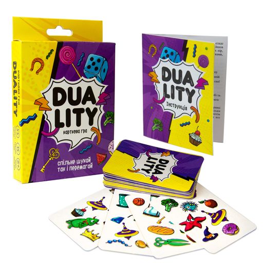 Настольная игра Strateg Duality, на украинском языке, от 6 лет (30958)