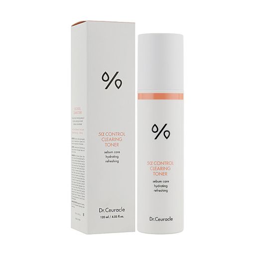 Себорегулювальний тонер для обличчя Dr.Ceuracle 5а Control Clearing Toner, 120 мл