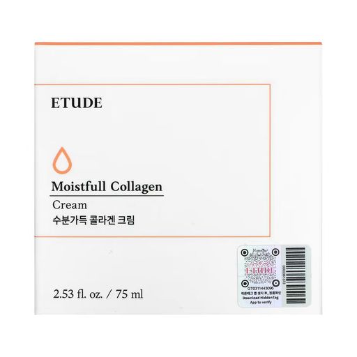 Крем для лица Etude House Moistfull Collagen Cream с коллагеном, 75 мл