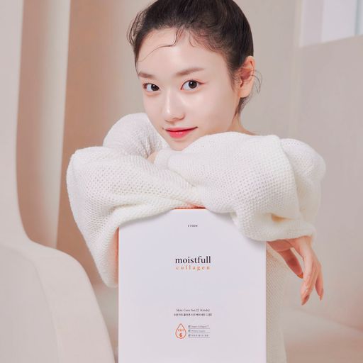 Набор для лица Etude House Moistfull Collagen (тонер, 200 мл + эмульсия, 180 мл + тонер, 25 мл + эмульсия, 25 мл + крем, 10 мл)