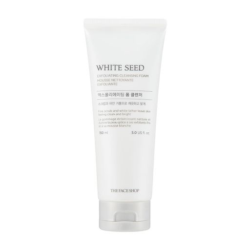 Осветляющая пенка для умывания The Face Shop White Seed Exfoliating Foam Cleanser с экстрактом ромашки, 150 мл