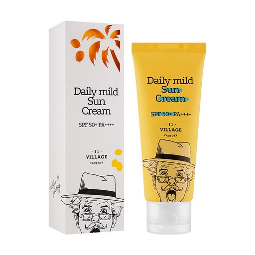 Солнцезащитный флюид для лица Village 11 Factory Daily Mild Sun Fluid SPF 50+ PA++++, 50 мл